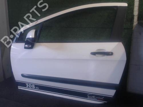 Left front door PEUGEOT 308 I (4A_, 4C_) 1.6 HDi | BP25634414C2 