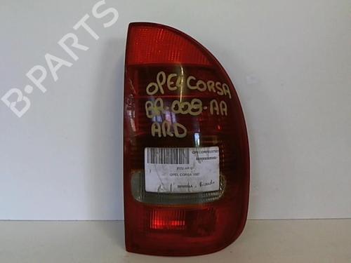 Used Right taillight OPEL CORSA B (S93) 1.4 i (F08, F68, M68) (60 hp) 25641348