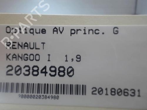 Left headlight RENAULT KANGOO (KC0/1_) 1.9 dTi (KC0U) | BP25632085C28 