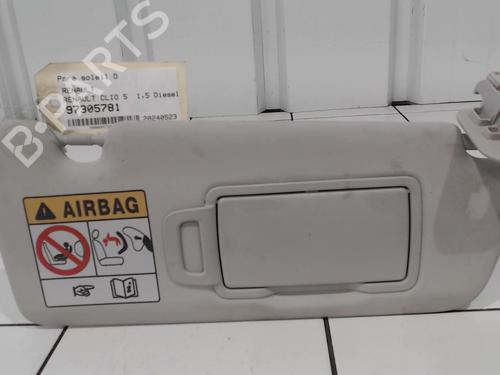 Used Right sun visor Right sun visor RENAULT CLIO V (B7_) 1.5 Blue dCi 100 (B7AD) (101 hp) 27250902 27250902