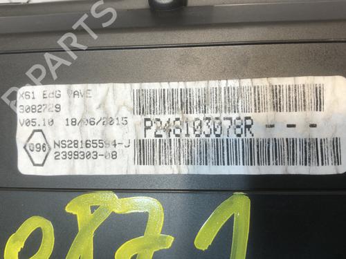Instrument cluster RENAULT KANGOO Express (FW0/1_) 1.5 dCi 75 (FW07, FW10, FW04) | BP27873421C47