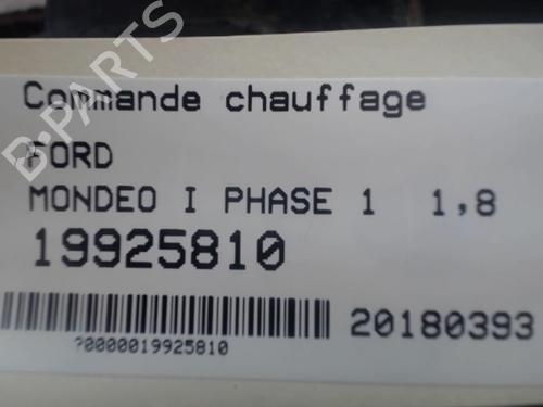 Climate control FORD MONDEO I (GBP) | BP25643214I5 - Image 3