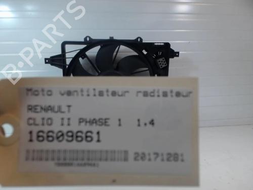 Used Radiator fan Radiator fan RENAULT CLIO II (BB_, CB_) 1.4 16V (B/CB0P, BB13) (98 hp) 25636001 25636001