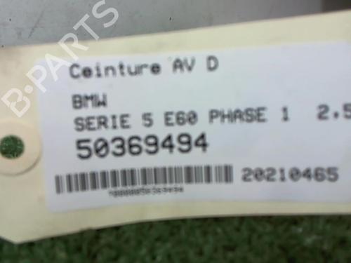 Used Front right seatbelt Front right seatbelt BMW 5 (E60) 525 d (177 hp) 25650774 25650774