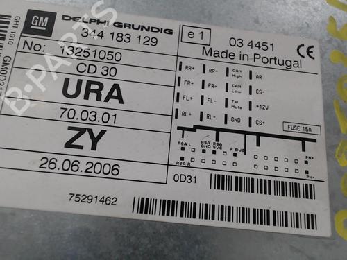 Radio OPEL ASTRA H (A04) 1.7 CDTI (L48) | BP26398083E6 