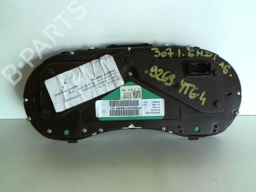 Instrument cluster PEUGEOT 307 (3A/C) 1.6 HDi | BP25637990C47 