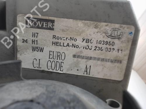Left headlight ROVER 75 (RJ) 2.0 CDT | BP25640069C28 