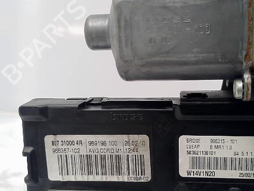 Front left window mechanism RENAULT MEGANE III Hatchback (BZ0/1_, B3_) 1.5 dCi (BZ09, BZ0D, BZ1W, BZ29, BZ14) | BP34230391C22 - Image 3