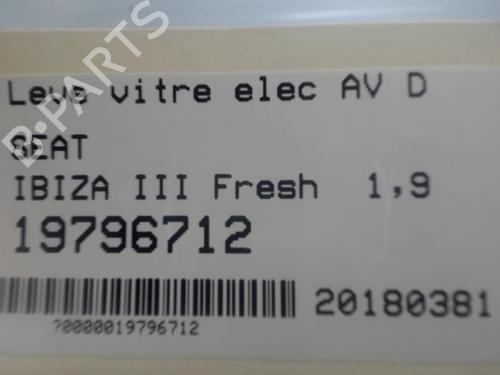Front right window mechanism SEAT IBIZA III (6L1) 1.9 SDI | BP25648872C23 