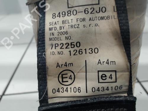 Used Rear left seatbelt Rear left seatbelt SUZUKI SWIFT III (MZ, EZ) 1.3 (RS413, ZC11S) (92 hp) 40607996 40607996