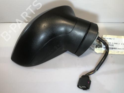Right mirror SEAT LEON (1P1) 2.0 TFSI | BP28451002C27