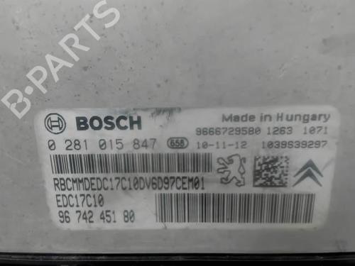 Electronic module CITROËN C3 II (SC_) 1.6 HDi | BP25650362M83 