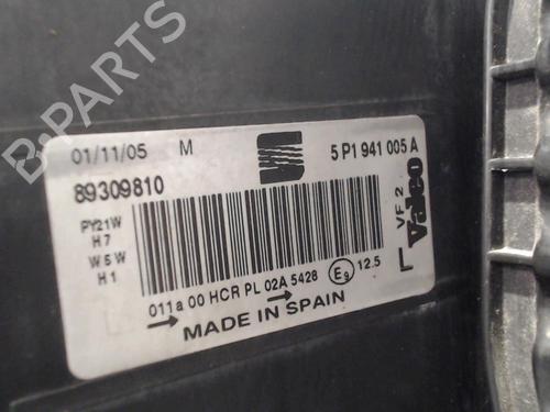 Used Left headlight Left headlight SEAT TOLEDO III (5P2) 1.6 (102 hp) 31269851 31269851