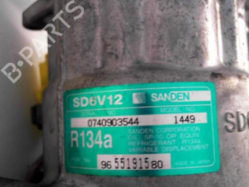 Used AC compressor AC compressor PEUGEOT 206 Hatchback (2A/C) 1.4 16V (88 hp) 25641026 25641026