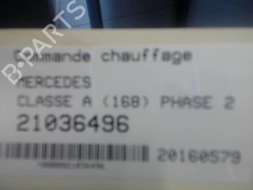 Climate control MERCEDES-BENZ A-CLASS (W168) A 170 CDI (168.009, 168.109) | BP25635700I5 