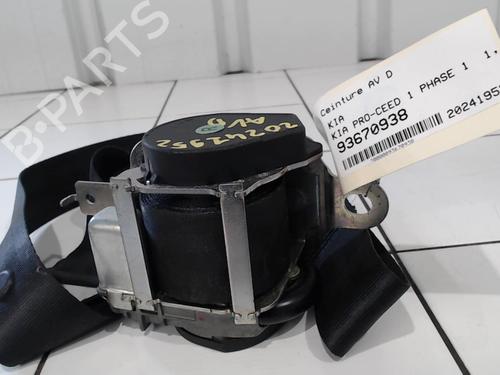 Used Front right seatbelt Front right seatbelt KIA PRO CEE'D (ED) 1.6 CRDi 90 (90 hp) 25644709 25644709