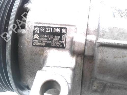 Used AC compressor AC compressor PEUGEOT 208 I (CA_, CC_) 1.2 VTI 82 (82 hp) 39971487 39971487