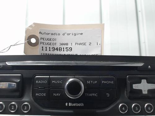 Used Radio PEUGEOT 3008 I MPV (0U_) 1.6 BlueHDi 120 (120 hp) 30964700