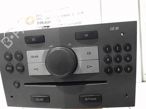 Used Radio OPEL ZAFIRA / ZAFIRA FAMILY B (A05) 1.9 CDTI (M75) (120 hp) 30964696