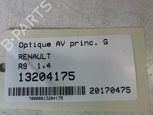 Used Left headlight RENAULT 9 (L42_) 1.4 (L422, L42C) (60 hp) 25638303