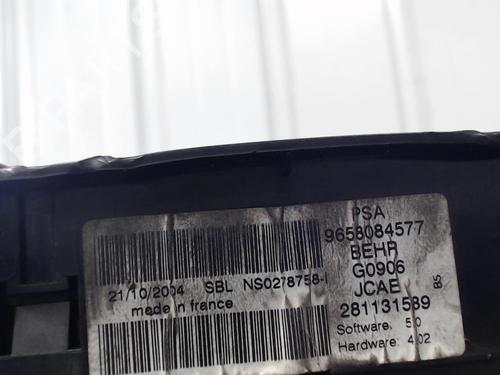 Used Climate control Climate control CITROËN C4 Coupe (LA_) 1.6 HDi (109 hp) 27398251 27398251
