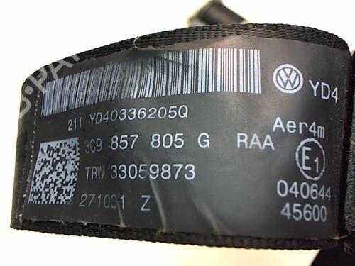 Rear left seatbelt VW PASSAT B6 Variant (3C5) 1.9 TDI | BP25634157I29 - Image 3
