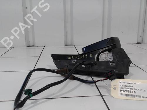 Right mirror VW GOLF PLUS V (5M1, 521) 1.9 TDI | BP25636260C27 