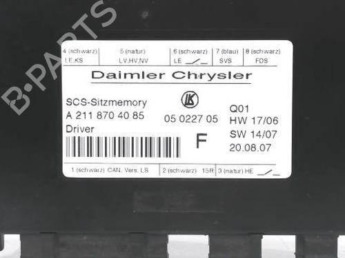 Electronic module MERCEDES-BENZ CLS (C219)  | BP40118390M83  - Image 15