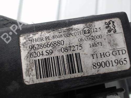 Used Left headlight Left headlight PEUGEOT 206 Hatchback (2A/C) 1.6 i (89 hp) 27664098 27664098