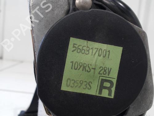 Used Rear right seatbelt Rear right seatbelt MERCEDES-BENZ A-CLASS (W168) A 170 CDI (168.008) (90 hp) 26707070 26707070