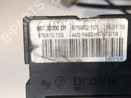 Front right window mechanism RENAULT LAGUNA III (BT0/1) 1.5 dCi (BT00, BT0A, BT0T, BT1J) | BP29759805C23