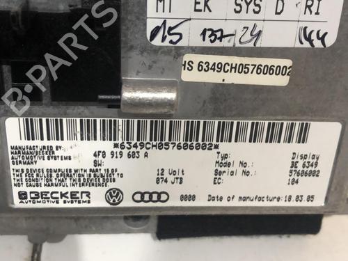 Display monitor AUDI A6 C6 Avant (4F5) 2.7 TDI | BP25648392C48 
