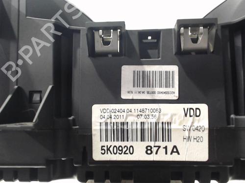 instrument-cluster-vw-golf-vi-5k1-2008-2009-2010-2011-2012-2013-2014-30736308 main image