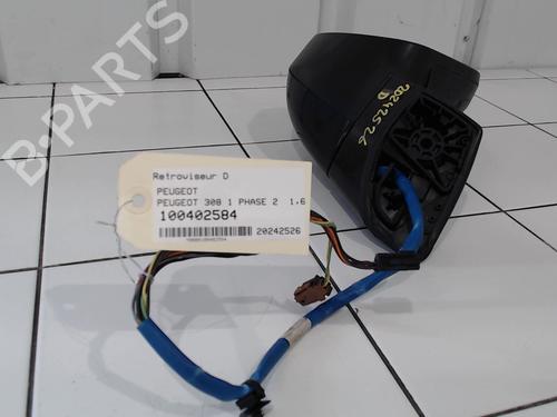 Right mirror PEUGEOT 308 I (4A_, 4C_) 1.6 HDi | BP25644391C27 