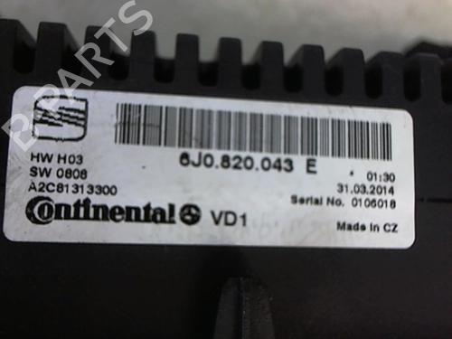 Climate control SEAT IBIZA IV (6J5, 6P1) 1.6 TDI | BP25638422I5 