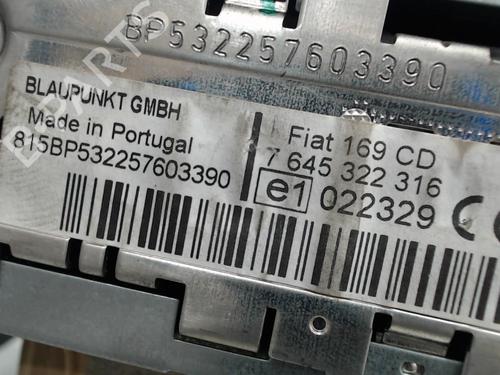 Radio FIAT PANDA (169_) 1.2 (169.AXB11, 169.AXB1A) | BP28119541E6  - Image 5