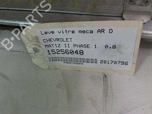 Rear right window mechanism CHEVROLET MATIZ (M200, M250) 0.8 | BP25643611C25 