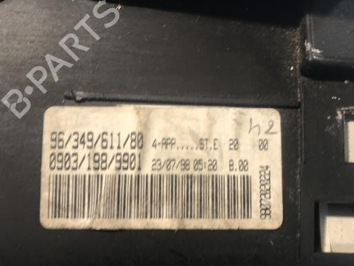 Instrument cluster PEUGEOT 206 Hatchback (2A/C) 1.6 i | BP29456368C47 