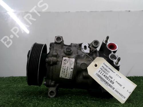 Used AC compressor PEUGEOT 208 I (CA_, CC_) 1.6 HDi / BlueHDi 75 (75 hp) 31170080