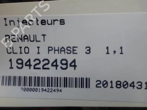 Used Injector Injector RENAULT CLIO I (B/C57_, 5/357_) [1990-1999] 25632185 25632185