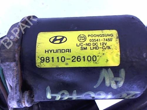 Front wiper motor HYUNDAI SANTA FÉ I (SM) 2.0 CRDi | BP25649772M29 