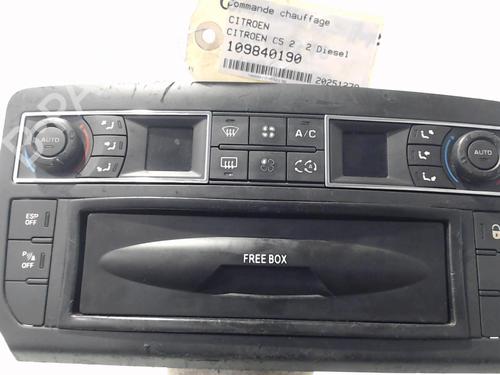 Used Climate control CITROËN C5 III (RD_) 2.0 HDi 140 (RDRHF8, RDRHFA, RDRHA8, RDRHAJ) (140 hp) 28524512