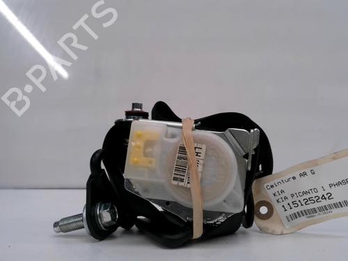 Used Rear left seatbelt KIA PICANTO I (SA) 1.1 (65 hp) 31023441