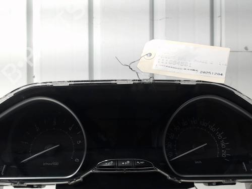 Used Instrument cluster PEUGEOT 208 I (CA_, CC_) 1.6 HDi / BlueHDi 75 (75 hp) 30409219