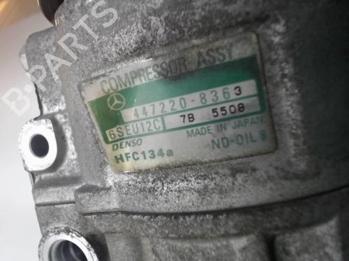 AC compressor MERCEDES-BENZ A-CLASS (W168) A 170 CDI (168.008) | BP25650828M34 