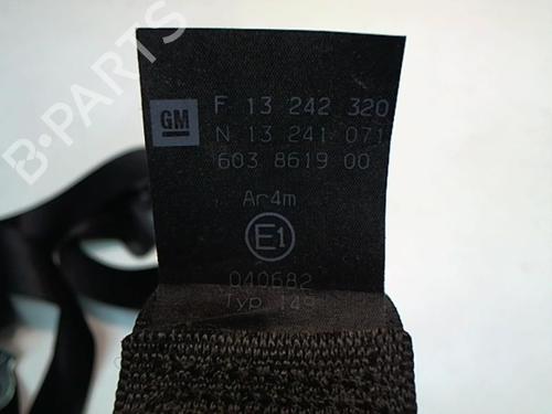 Rear right belt tensioner OPEL ZAFIRA / ZAFIRA FAMILY B (A05) 1.9 CDTI (M75) | BP25637687C90 