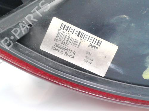Used Left taillight Left taillight 29189868 29189868