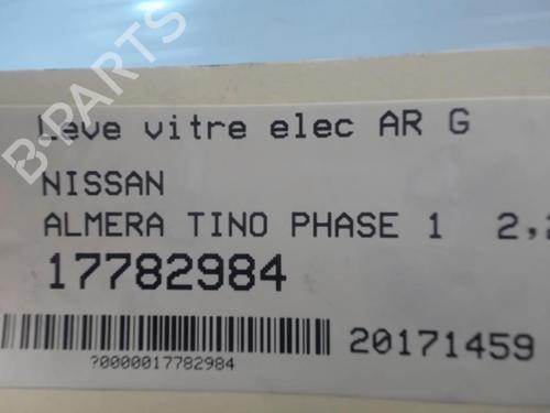 Rear left window mechanism NISSAN ALMERA TINO (V10) 2.2 dCi | BP25632267C24 