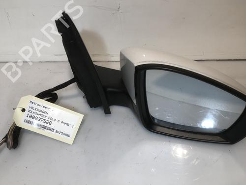 Used Right mirror VW POLO V (6R1, 6C1) 1.2 (70 hp) 29130161