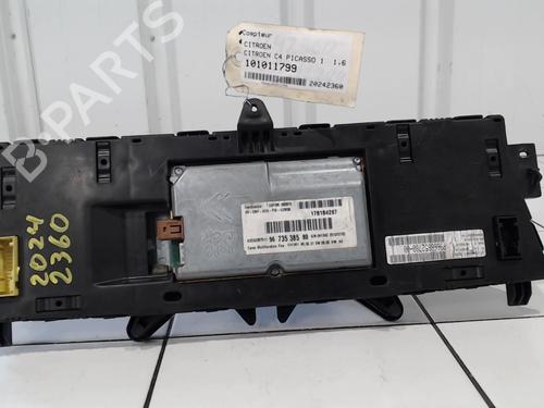 Used Instrument cluster Instrument cluster CITROËN C4 Picasso I MPV (UD_) 1.6 HDi (109 hp) 25722406 25722406